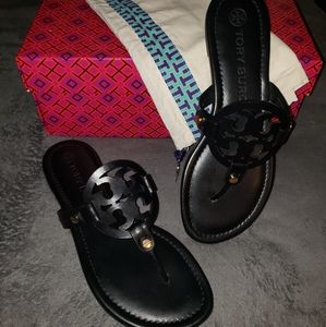 Tory Burch Leather Flip Flops!!!
